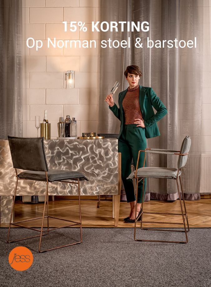 15% korting op Norman collectie