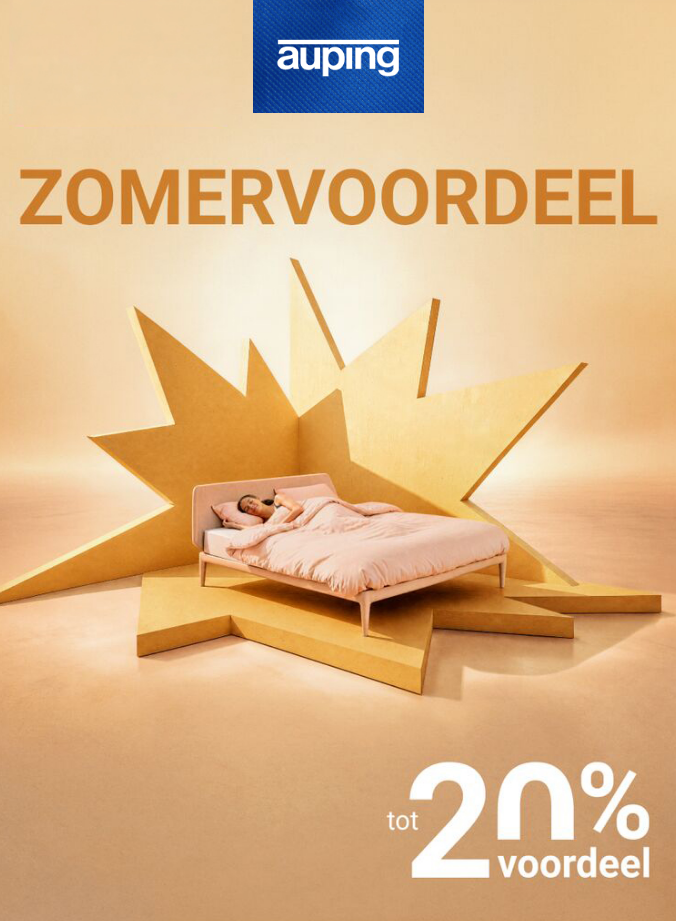Tot 20% zomervoordeel op de geheel collectie