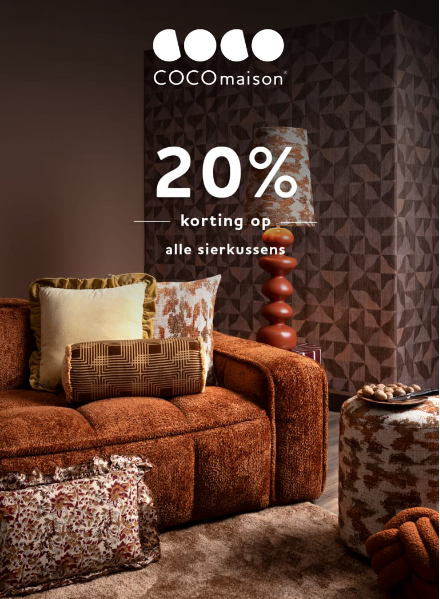 -20% op alle sierkussens