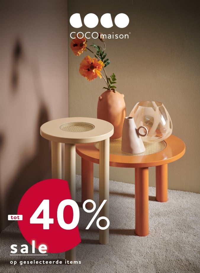 Tot wel 40% sale op geselecteerde items