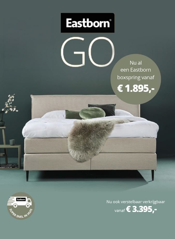 Boxspring GO al vanaf €1.795,-