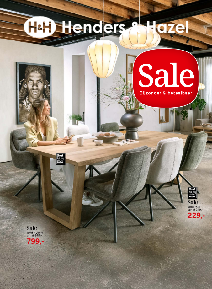 Profiteer van de sale