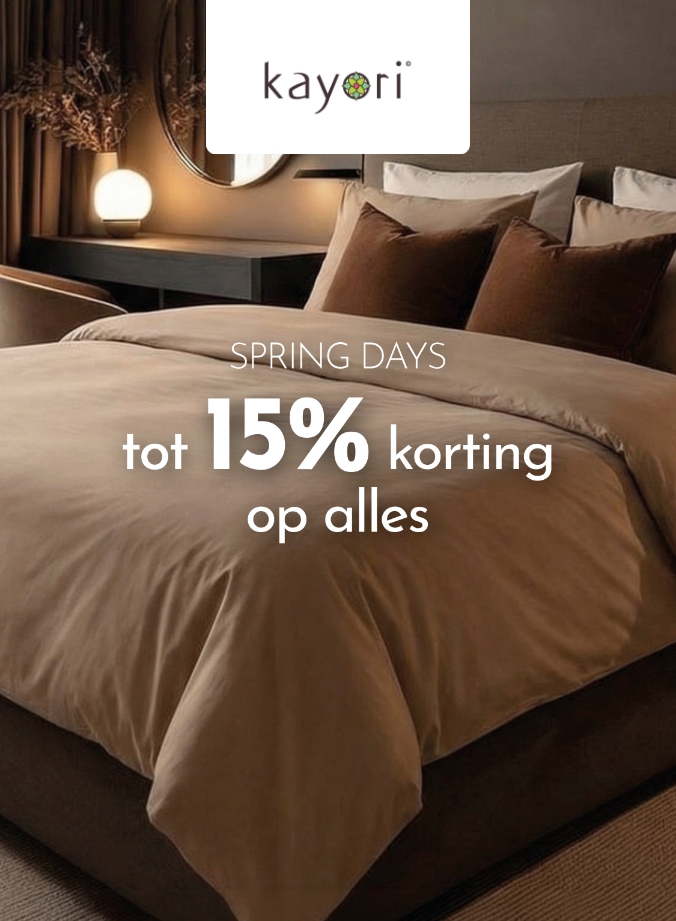 Spring Days: 15% korting