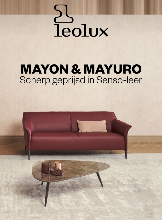 Mayon & Mayuro scherp geprijsd in Senso-leer