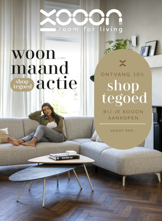 Woonmaand: 10% shoptegoed cadeau