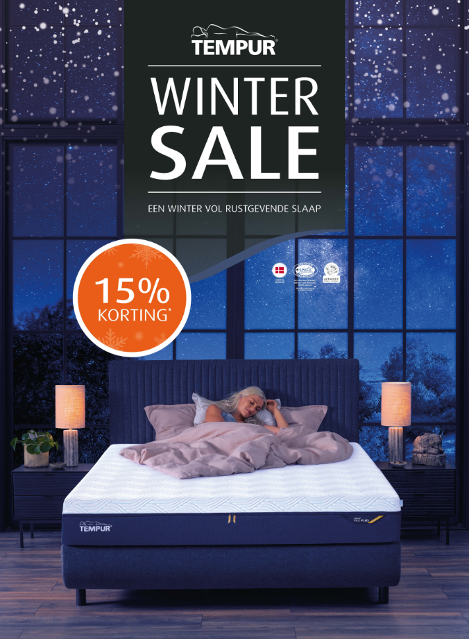 Wintersale: 15% korting