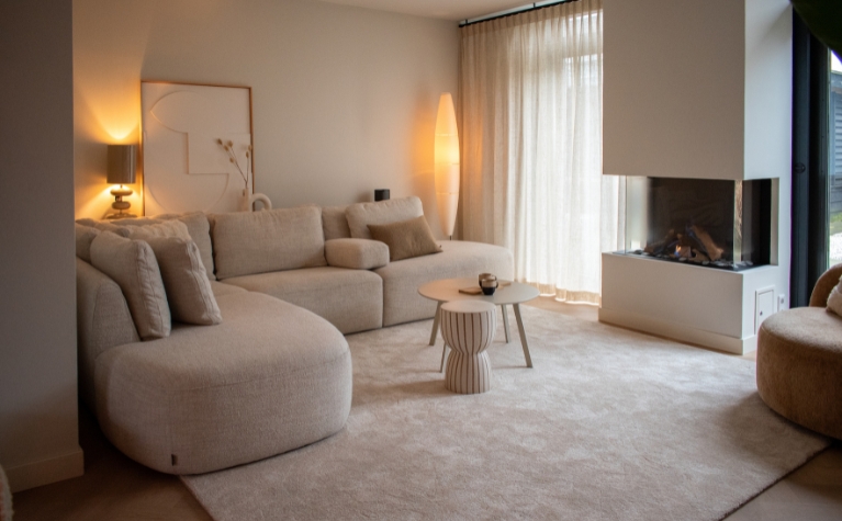 Een serene en warme thuisbasis