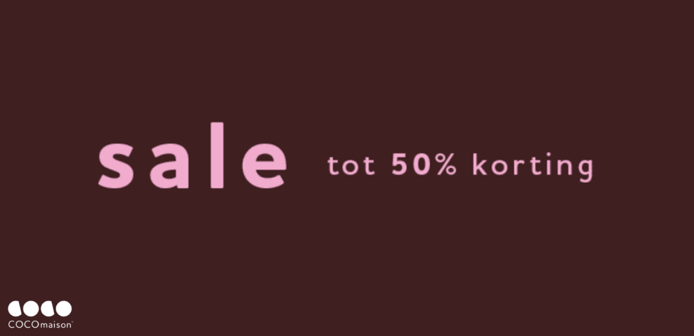 COCOmaison: Sale tot 50% korting