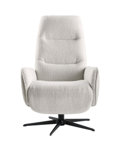 Relaxfauteuil Pianezzo Elektrisch Beige Grijs