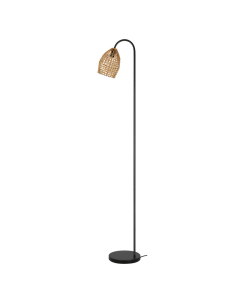 Vloerlamp Orcia Rotan Honing