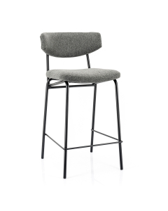 Barstoel Crockett Dark Grey
