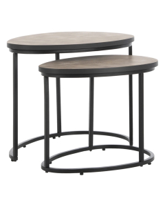 Bijzettafels Bodile Naturel