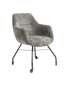 Armstoel Liva Grijs
