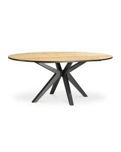 Eetkamertafel Monaco ovaal 200