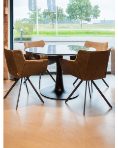 Gustav eetstoelen set van 4