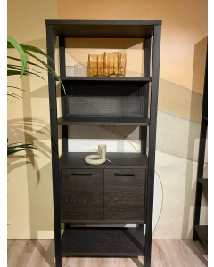 Roomdivider Ridgefield Castle Antraciet 80