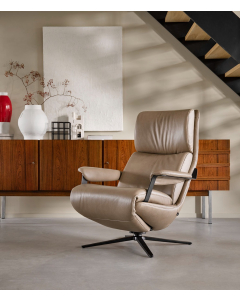 Loungefauteuil Vera Curve Leder