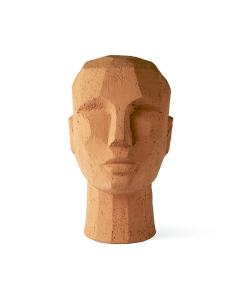 Design object head terracotta