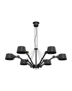 Hanglamp Bolt chandelier 6 arm