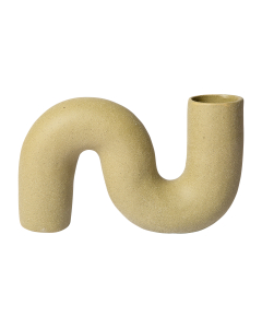 Object Ceramic Twisted Matt Olive