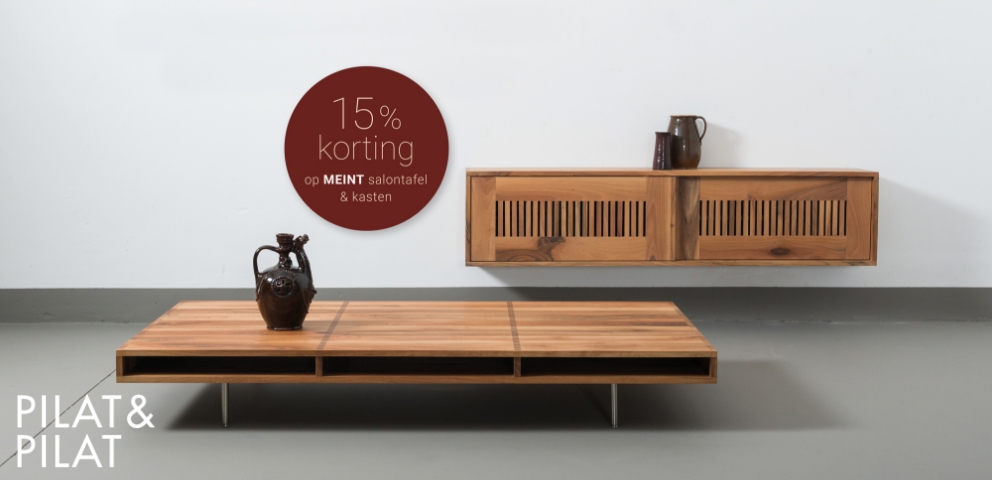 Actie - Pilat & Pilat: 15% korting op Meint
