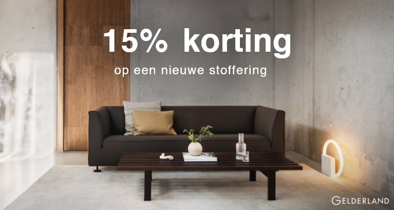 Actie - 15% korting op je Gelderland bank