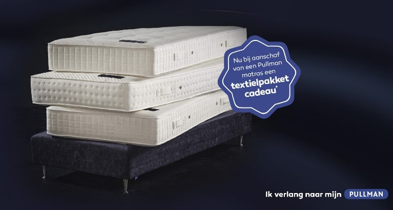 Actie - Gratis bedtextiel cadeau van Pullman 