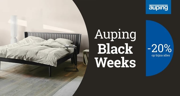 Actie - Auping Black Weeks: tot 30% voordeel op alles