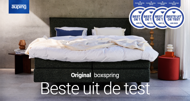 Actie - Auping: €500,- setvoordeel boxspring Original