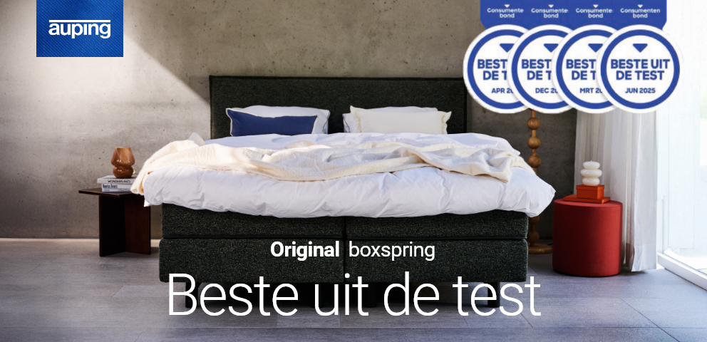 Actie - Auping: €500,- setvoordeel boxspring Original