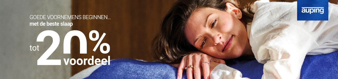 Actie - Auping: tot 20% voordeel