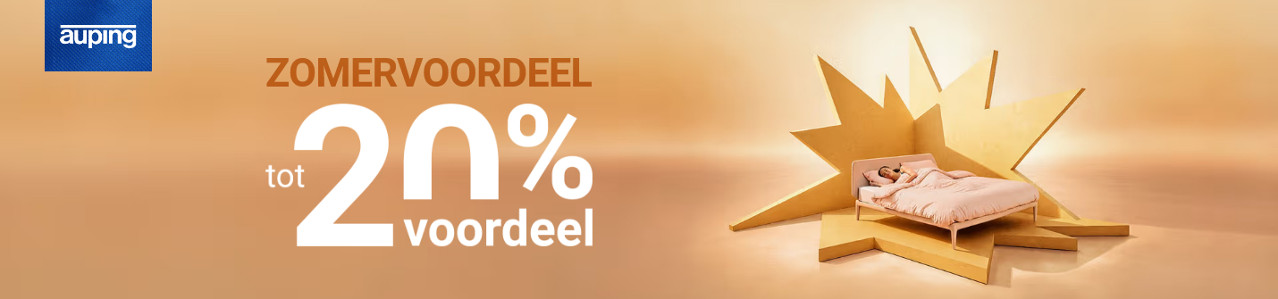 Actie - Auping: tot 20% zomervoordeel