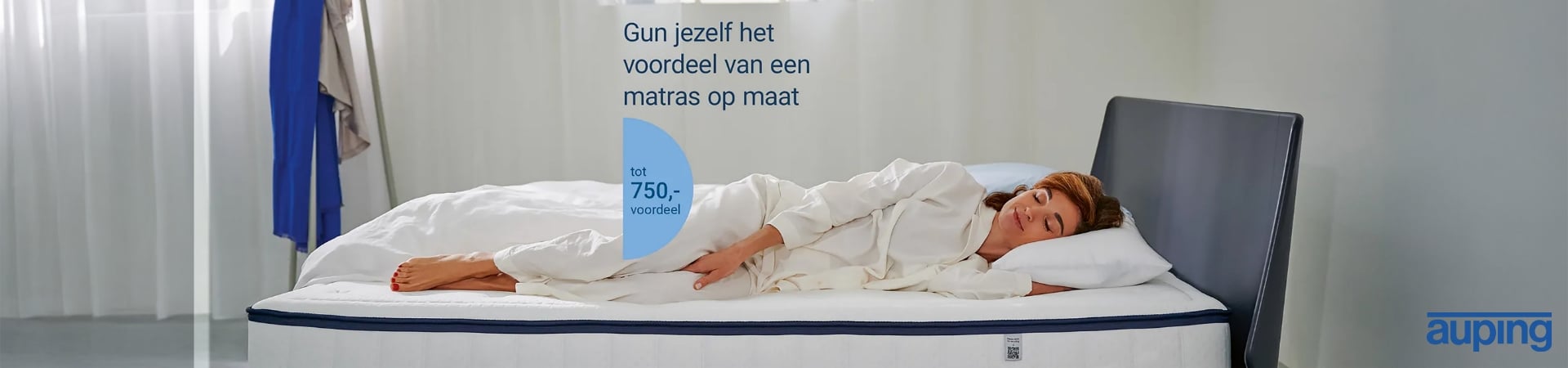 Actie - Auping: Tot 750,- voordeel op matrassen