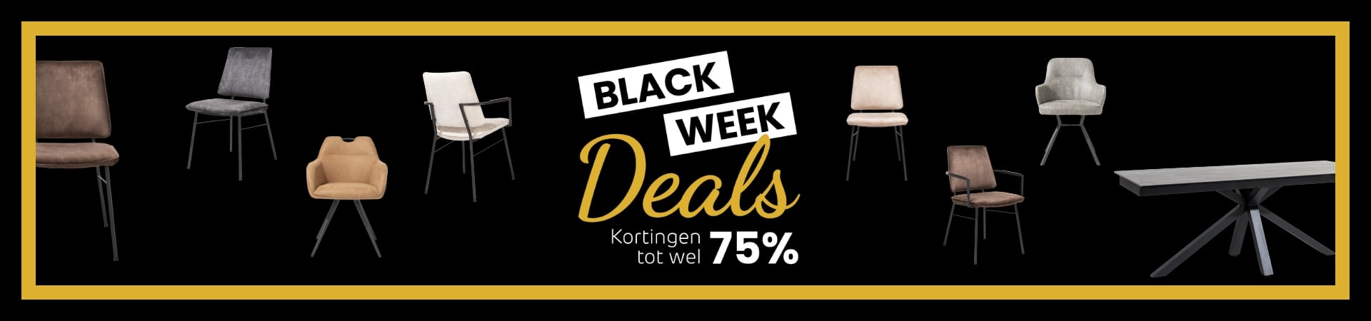 Actie - Black Week Deals van Henders & Hazel: Tot 75% korting