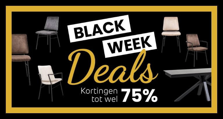 Actie - Black Week Deals van Henders & Hazel: Tot 75% korting