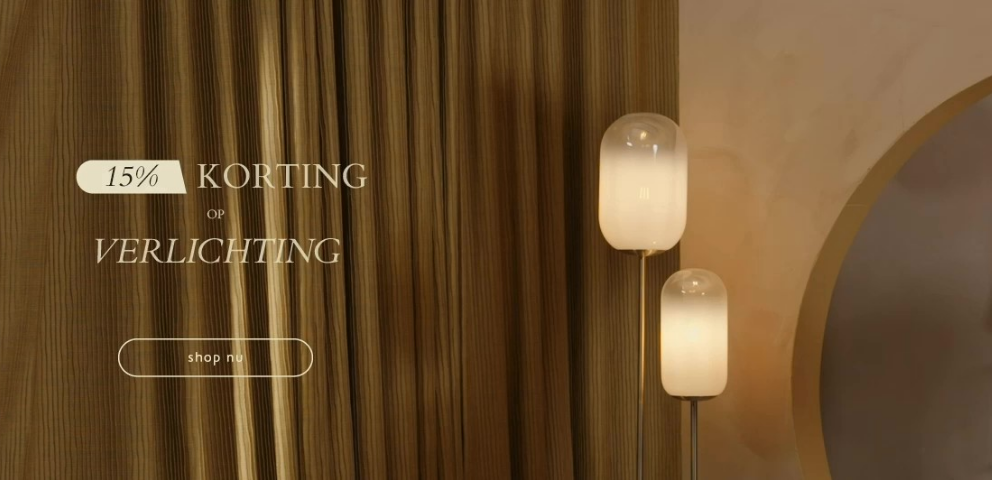 Actie - COCOmaison: 15% korting op verlichting