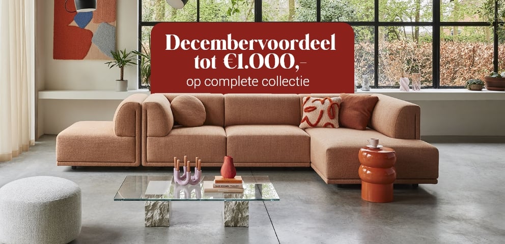 Decembervoordeel tot €1.000,-