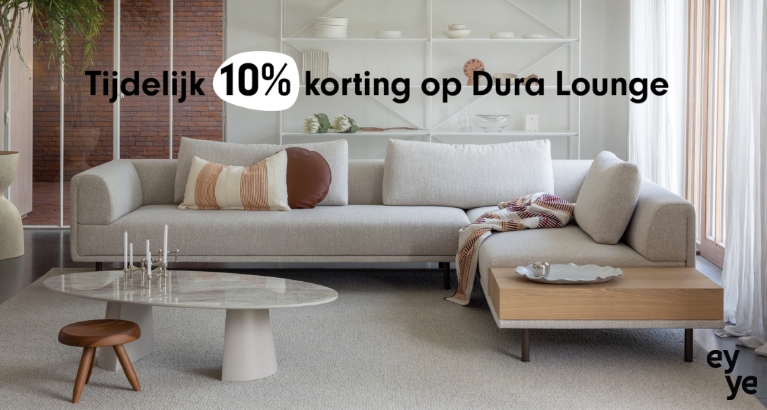 Actie - EYYE: 10% korting Dura Lounge