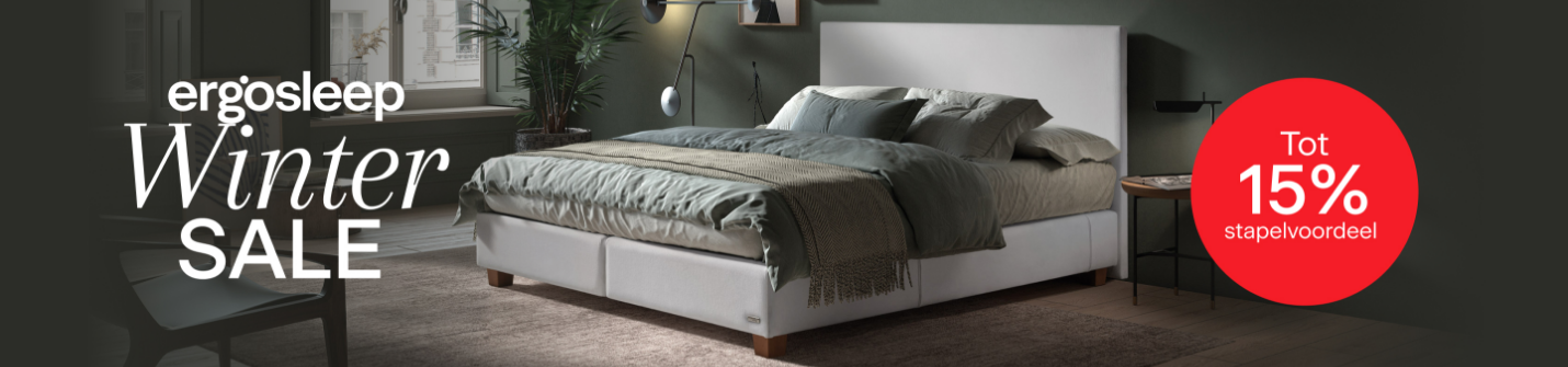 Actie - Ergosleep®: Wintersale tot 15% stapelvoordeel