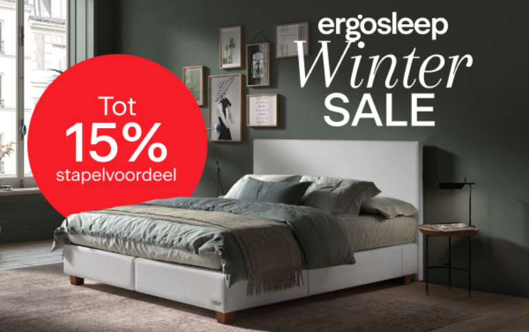 Actie - Ergosleep®: Wintersale tot 15% stapelvoordeel