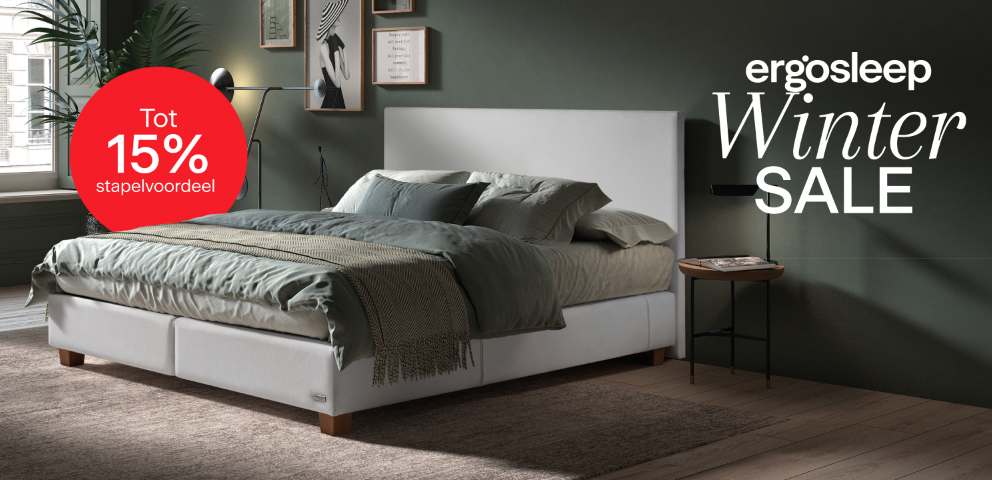 Actie - Ergosleep®: Wintersale tot 15% stapelvoordeel