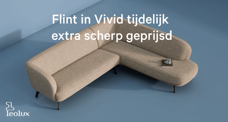 Actie - Leolux: Flint extra scherp geprijsd