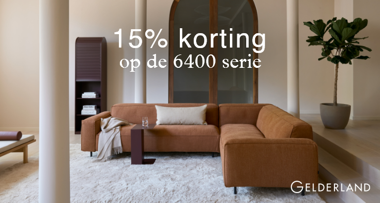 Actie - Gelderland: 15% korting op 6400 serie