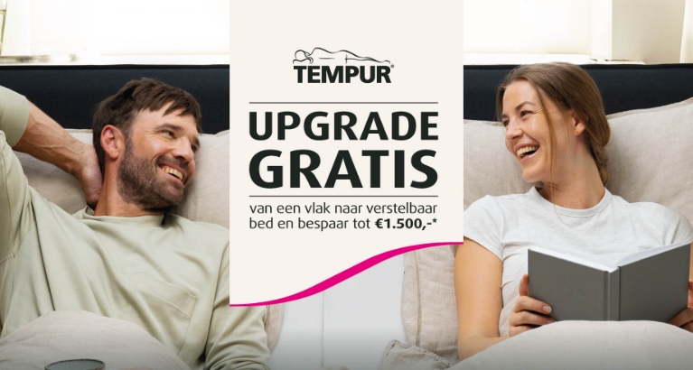 Actie - Tot €1.500,- voordeel bij TEMPUR®