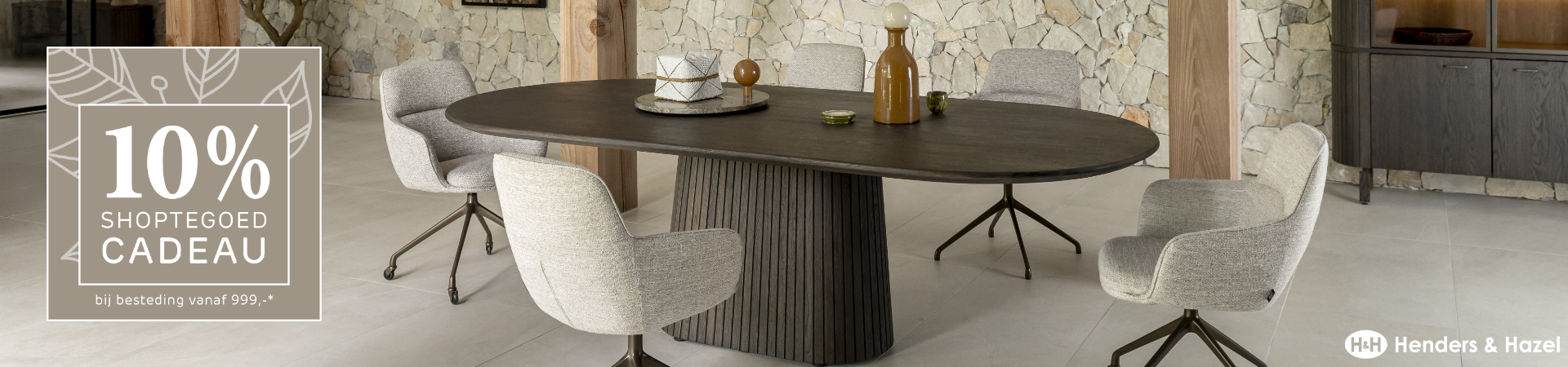 Actie - Henders & Hazel: 10% shoptegoed cadeau
