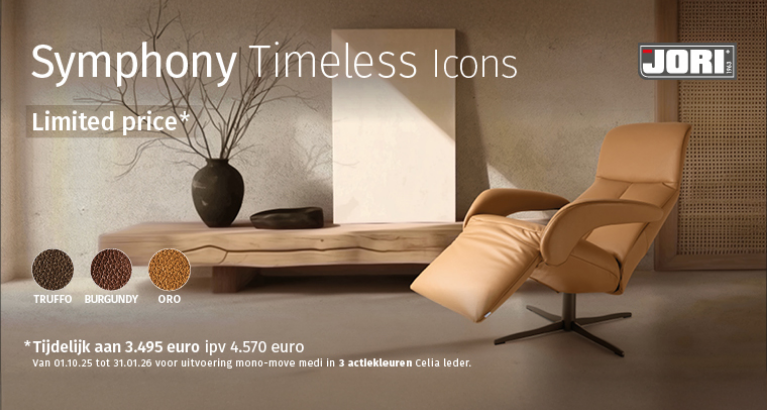 Actie - Jori: Symphony Mono-Move nu extra voordelig