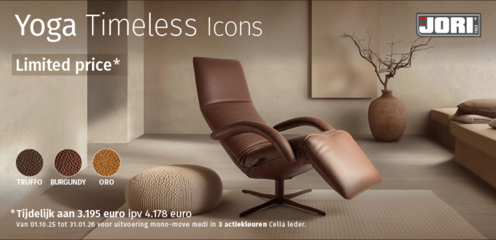 Actie - Jori: Yoga Mono-Move nu extra voordelig