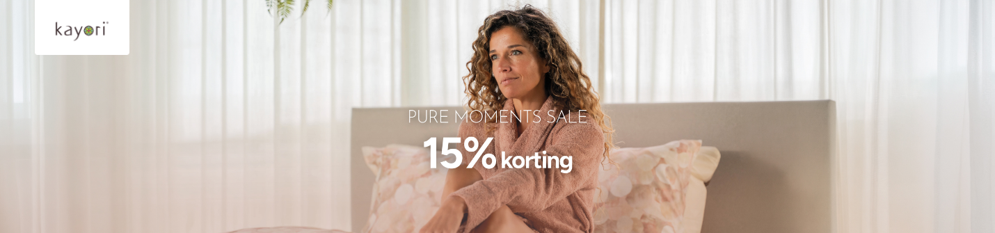 Actie - Kayori: 15% korting op alle dekbedovertrekken