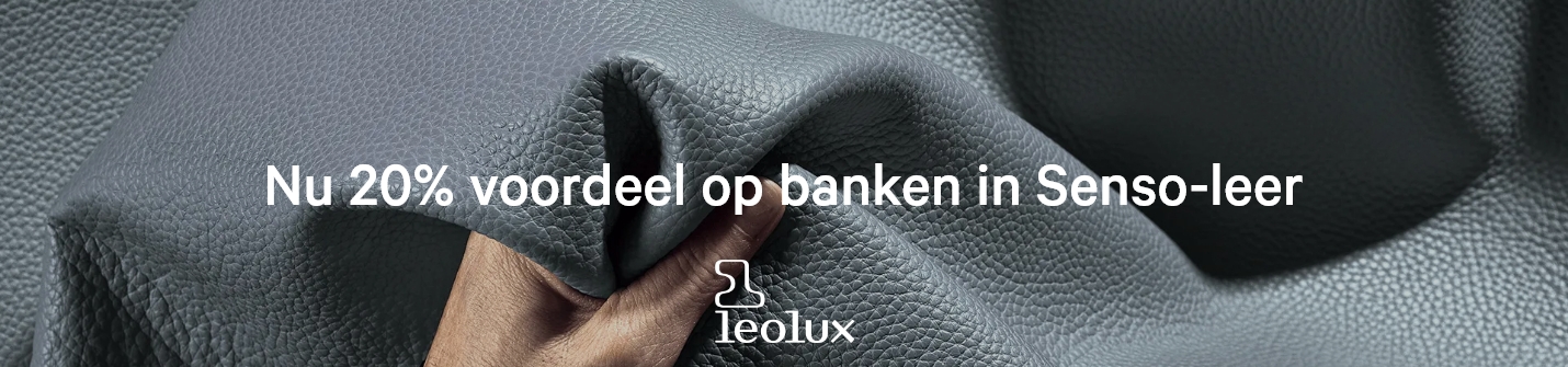 Actie - Leolux: 20% voordeel op alle banken