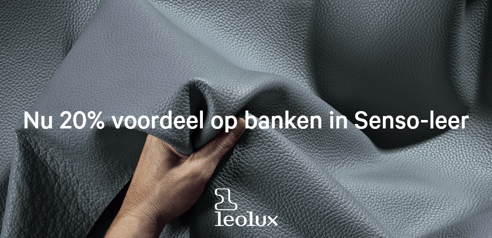 Actie - Leolux: 20% voordeel op alle banken